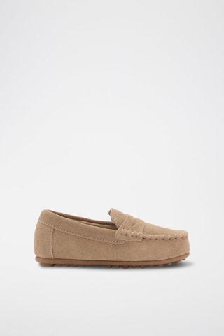 Mocassins cuir daim - Sable