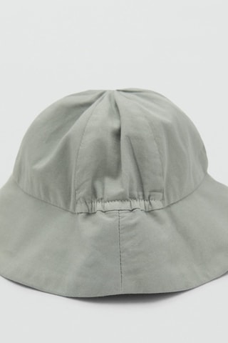 Bob coton froncé - Vert