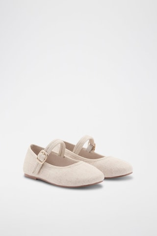 Ballerines à boucle - Sable