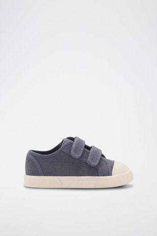 Baskets attaches Velcro - Bleu