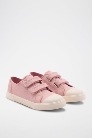 Baskets attaches Velcro - Rose clair