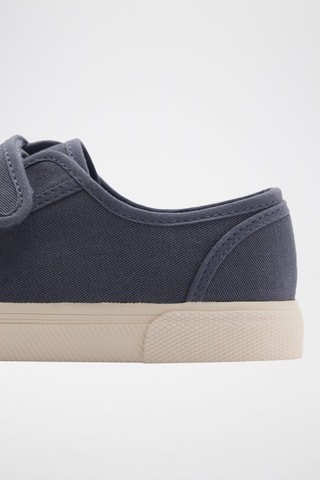 Baskets attaches Velcro - Bleu