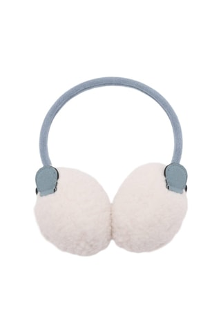 Cache-oreilles imitation mouton - Écru