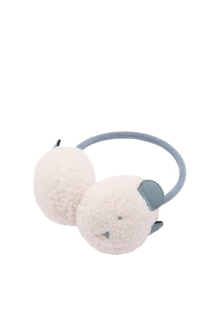 Cache-oreilles imitation mouton - Écru