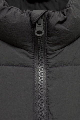 Gilet matelassé poches - Gris