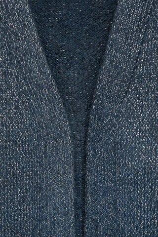 Cardigan maille Lurex - Bleu nuit