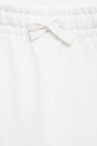 Pantalon jogger maille - Blanc cassé