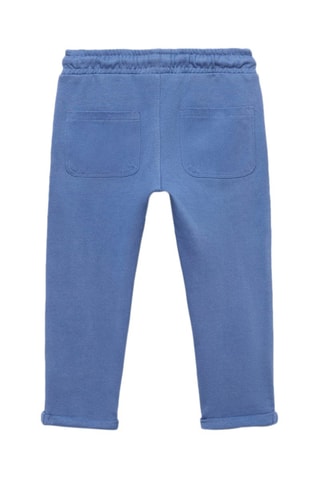 Pantalon jogger coton - Bleu