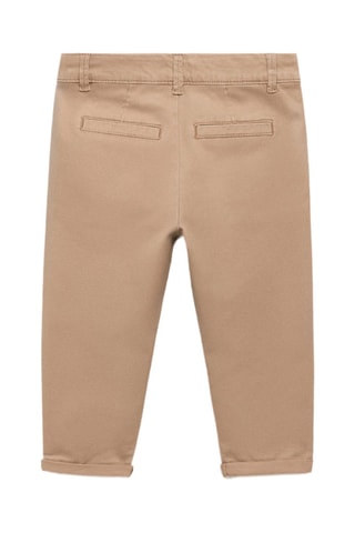 Pantalon chino coton - Beige