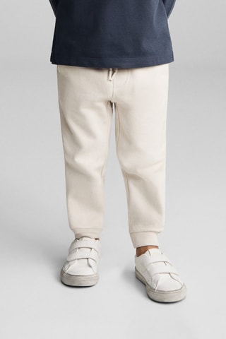 Pantalon jogger coton - Sable
