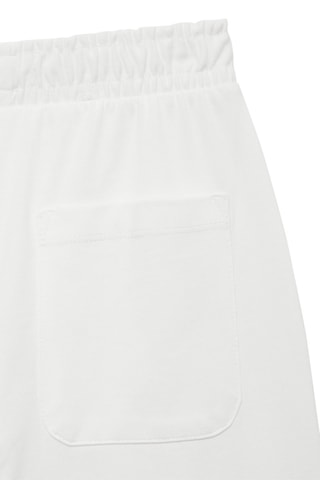 Pantalon taille élastique - Blanc cassé