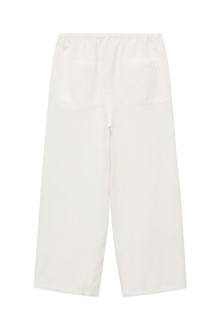 Pantalon lin coton - Blanc