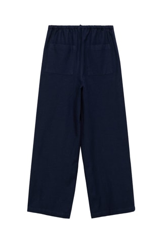 Pantalon lin coton - Blanc