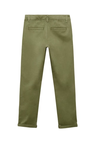 Pantalon chino coton - Kaki