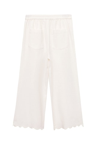 Pantalon broderie suisse - Beige