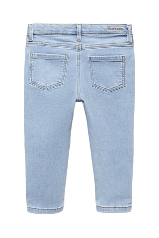 Jean skinny coton - Bleu