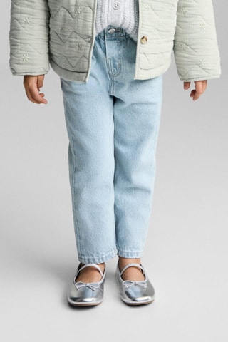 Jean paperbag - Bleu clair