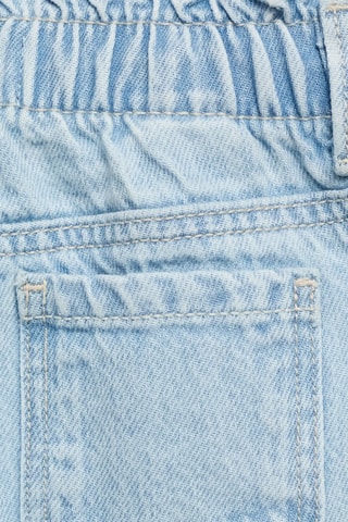 Jean paperbag - Bleu clair