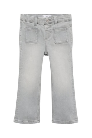 Jean flare poches - Gris
