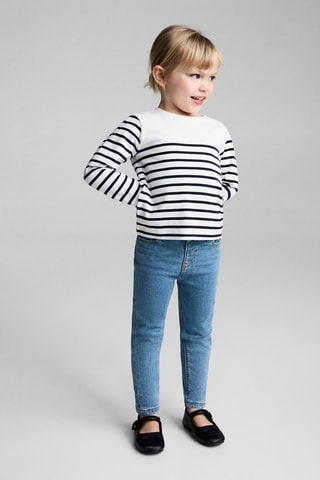 Jean skinny coton - Bleu