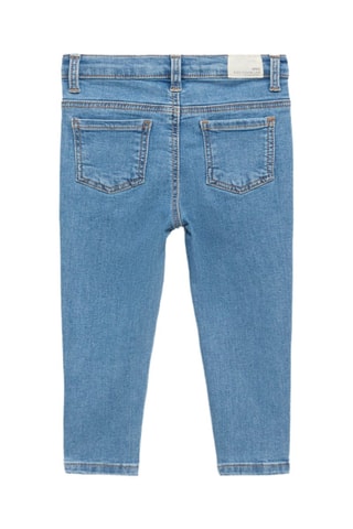 Jean skinny coton - Bleu
