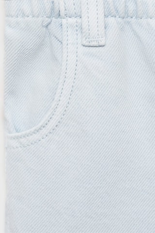 Jeans paperbag droits - Beige