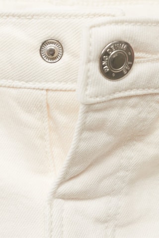 Jean seamless ourlet effiloché - Blanc cassé