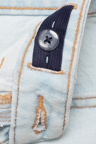 Jean déchirures décoratives - Bleu clair