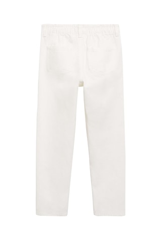 Jean paperbag - Blanc cassé