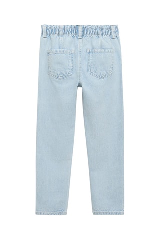 Jean paperbag - Blanc cassé