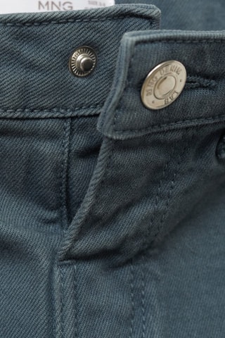 Jean seamless ourlet effiloché - Bleu pétrole