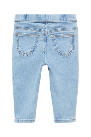 Jean taille élastique - Bleu clair