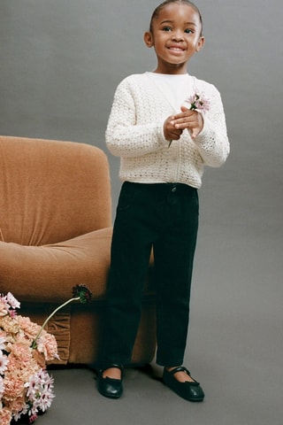 Jean paperbag - Noir