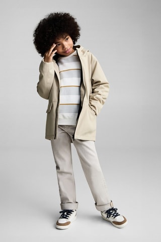 Parka poches capuche - Sable