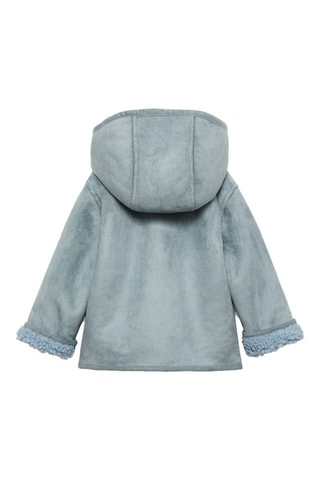 Manteau double face - Bleu