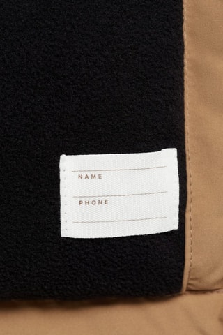 Anorak matelassé intérieur polaire - Camel