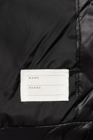 Anorak matelassé capuche fausse fourrure - Noir