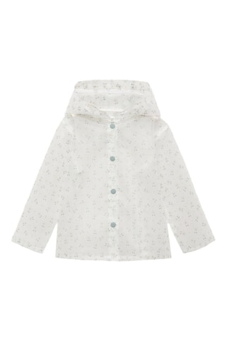 Veste imperméable transparente - Blanc