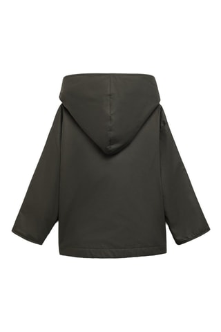 Anorak coton blouson intérieur - Vert foncé