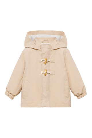 Anorak style duffle-coat - Sable