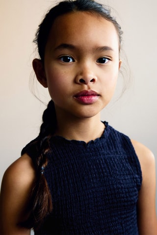 Top texturé froncé - Blanc cassé