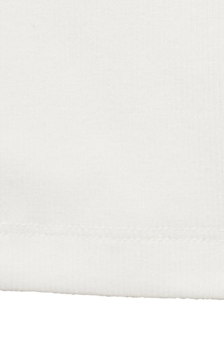 Crop top maille - Blanc cassé