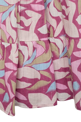 Robe courte imprimée - Violet