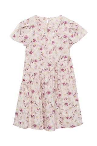 Robe courte imprimée - Rose