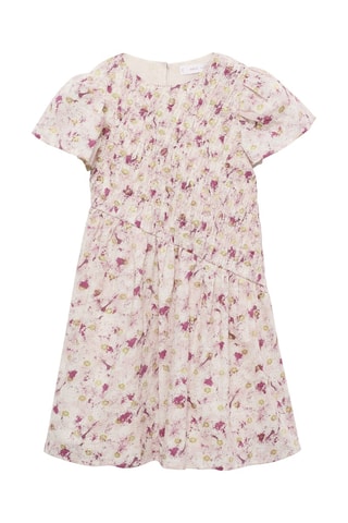 Robe courte imprimée - Rose