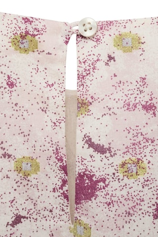 Robe courte imprimée - Rose