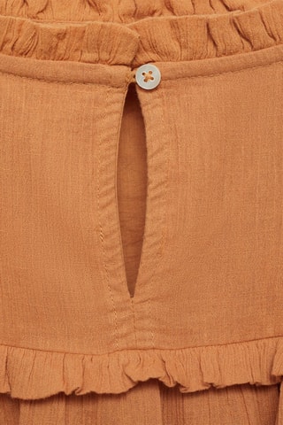 Robe crochet - Orange