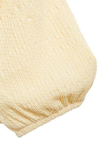 Robe cut-out - Jaune