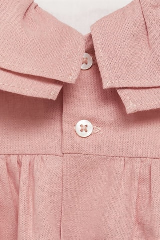 Robe et culotte lin - Rose