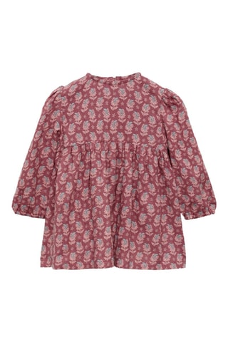 Robe imprimée - Cerise